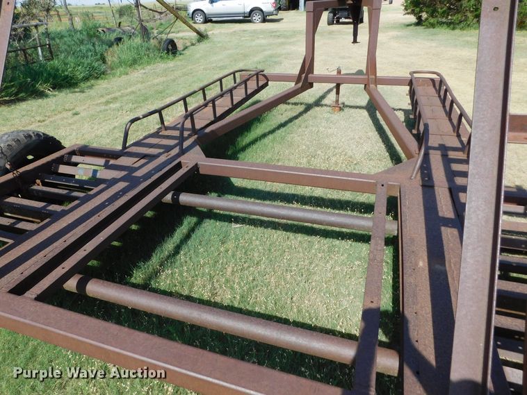 image for item DM2570 Wyatt Mfg  swather / windrower trailer