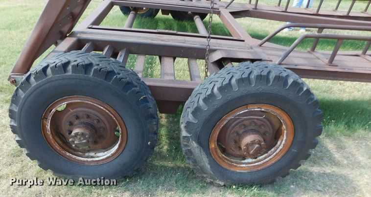 image for item DM2570 Wyatt Mfg  swather / windrower trailer