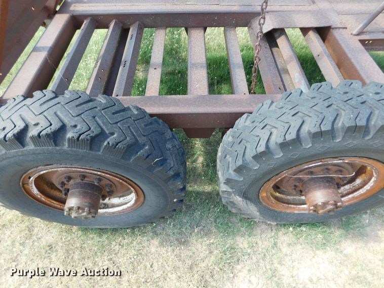 image for item DM2570 Wyatt Mfg  swather / windrower trailer