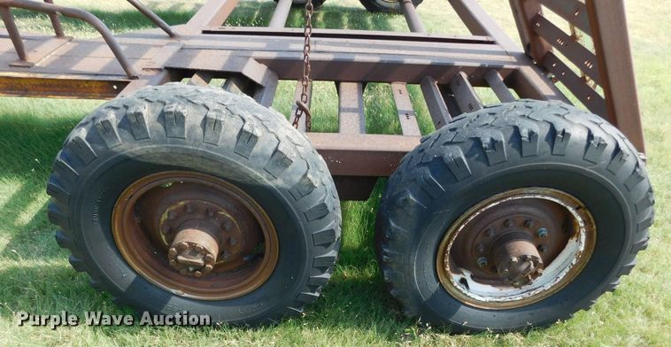 image for item DM2570 Wyatt Mfg  swather / windrower trailer