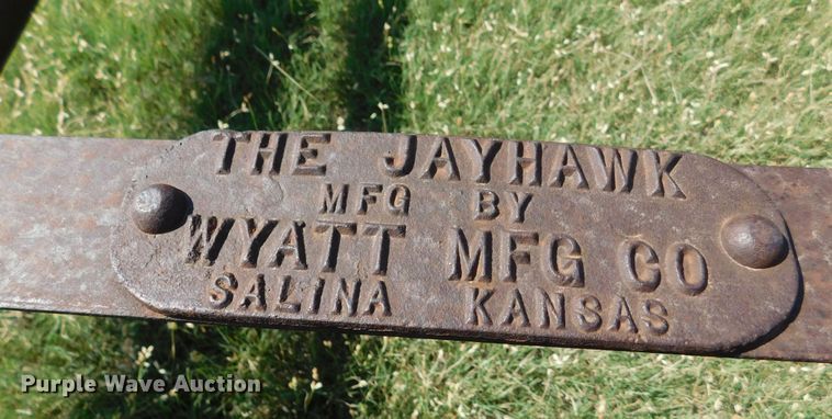 image for item DM2570 Wyatt Mfg  swather / windrower trailer