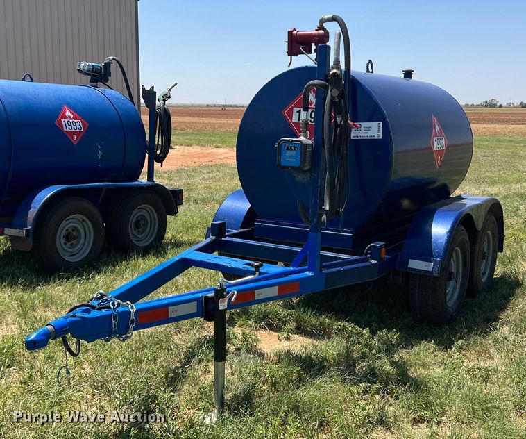 image for item DN4679 1997 Shop built  fuel trailer