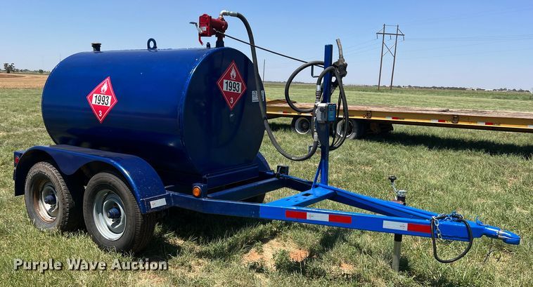 image for item DN4679 1997 Shop built  fuel trailer