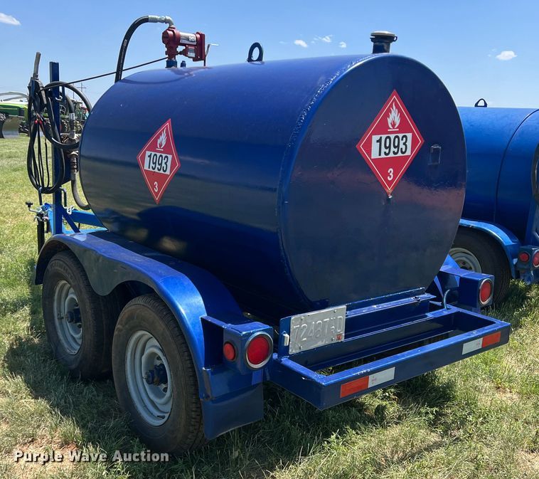 image for item DN4679 1997 Shop built  fuel trailer