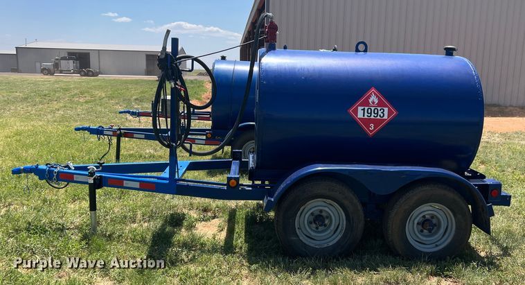 image for item DN4679 1997 Shop built  fuel trailer