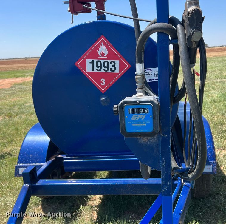 image for item DN4679 1997 Shop built  fuel trailer