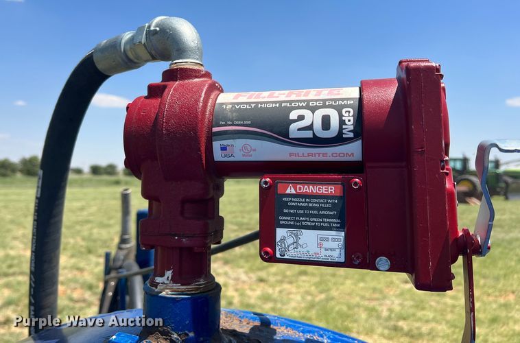 image for item DN4679 1997 Shop built  fuel trailer