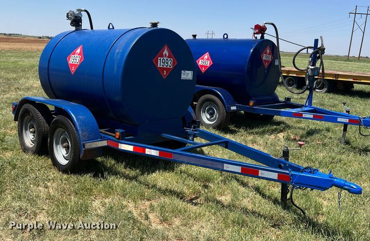 image for item DN4680 1997 Shop built  fuel trailer