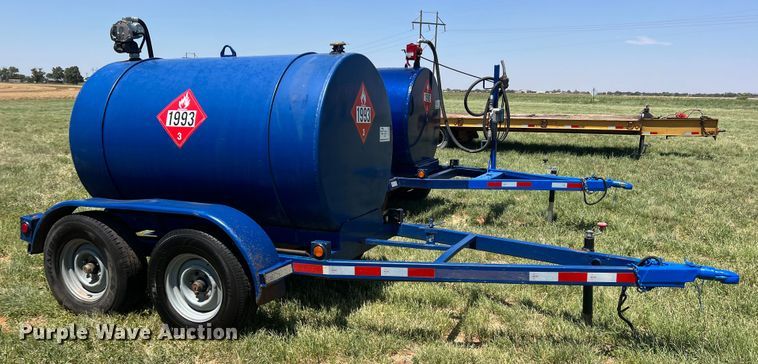 image for item DN4680 1997 Shop built  fuel trailer