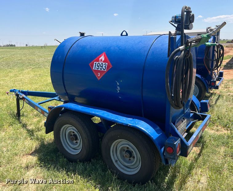 image for item DN4680 1997 Shop built  fuel trailer