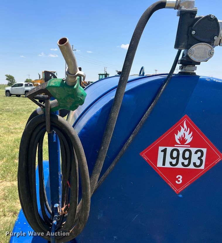 image for item DN4680 1997 Shop built  fuel trailer