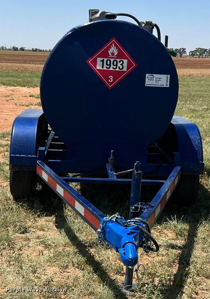 image for item DN4681 1997 Shop built  fuel trailer