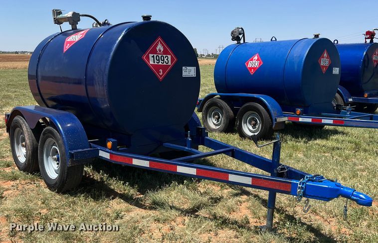 image for item DN4681 1997 Shop built  fuel trailer