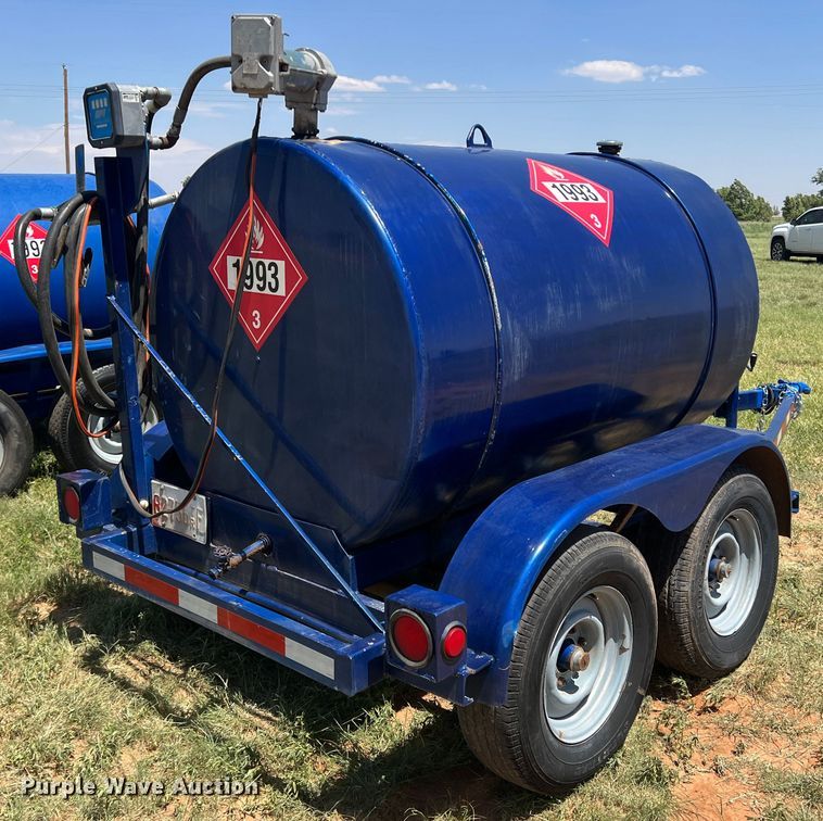 image for item DN4681 1997 Shop built  fuel trailer