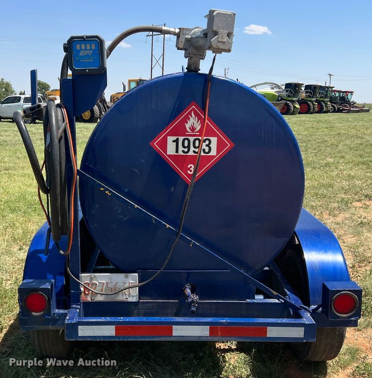 image for item DN4681 1997 Shop built  fuel trailer