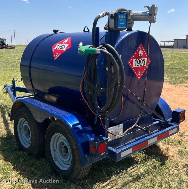 image for item DN4681 1997 Shop built  fuel trailer