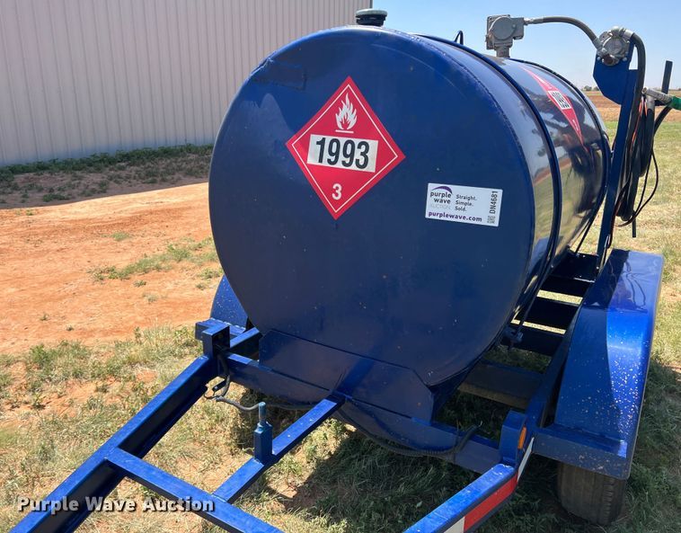 image for item DN4681 1997 Shop built  fuel trailer