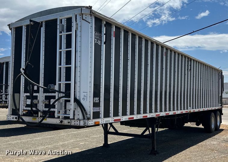 image for item DN4683 2007 Aulick Auluminator  live bottom trailer