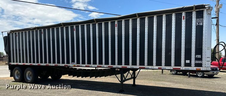 image for item DN4683 2007 Aulick Auluminator  live bottom trailer