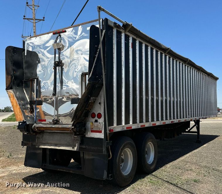 image for item DN4683 2007 Aulick Auluminator  live bottom trailer