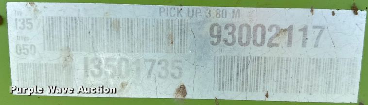 image for item DN4684 2014 Claas 380  pickup head