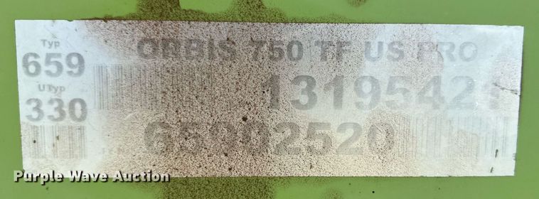 image for item DN4687 2014 Claas 750  rotary forage head