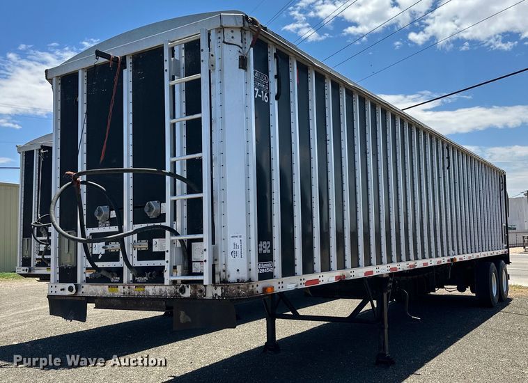 image for item DN4691 2007 Aulick Auluminator  live bottom trailer