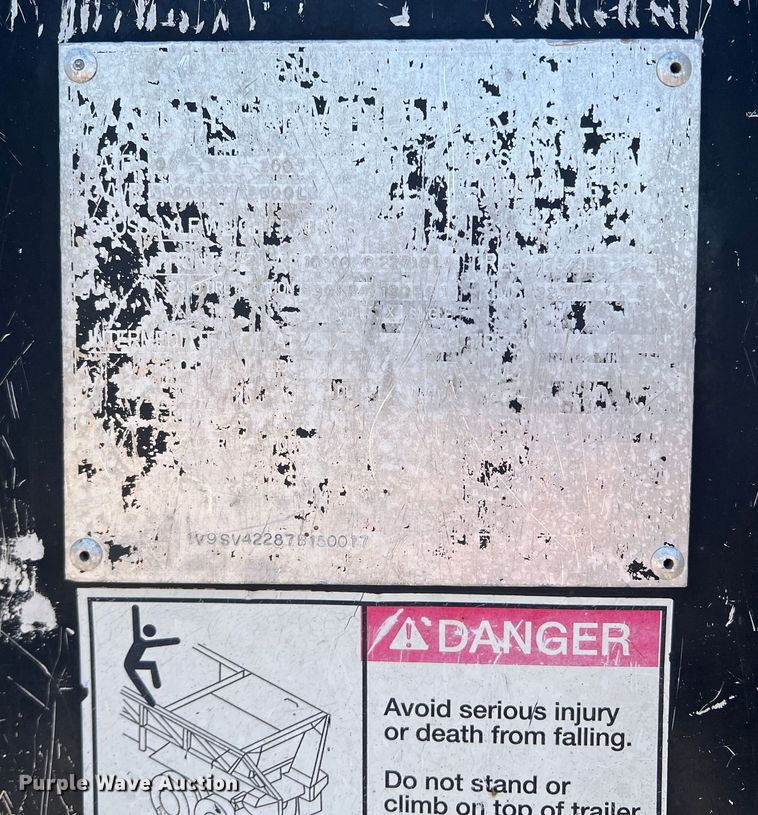 image for item DN4692 2007 Aulick Auluminator  live bottom trailer