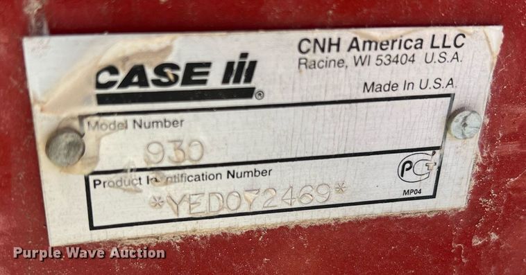 image for item DO2191 Case IH Nutri-Placr 930  NH3 applicator