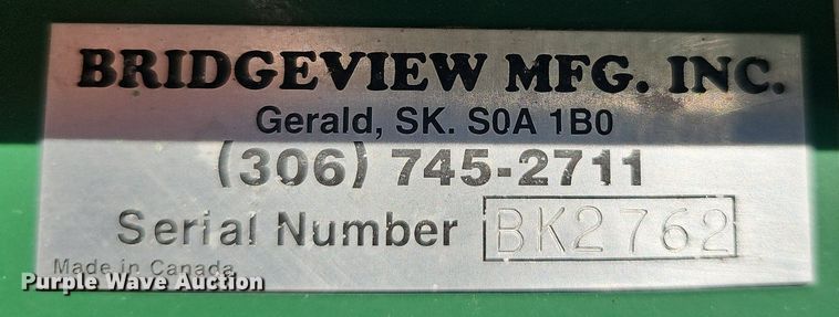 image for item DO2801 Bridgeview Mfg, Inc. Bale King Vortex 3100  bale processor