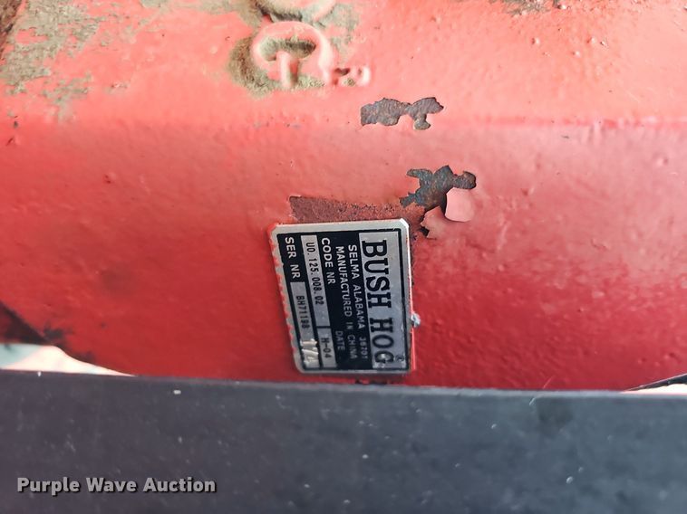 image for item DO2803 2004 Bush Hog 2615 Legend  batwing rotary mower