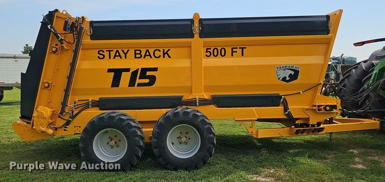 image for item DO2805 2021 TerraKat T15  manure spreader