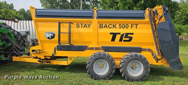 image for item DO2805 2021 TerraKat T15  manure spreader