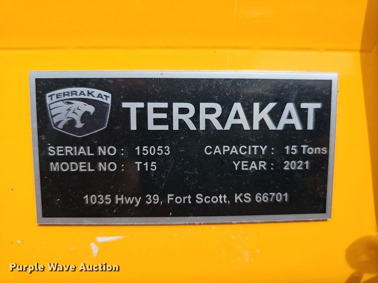 image for item DO2805 2021 TerraKat T15  manure spreader