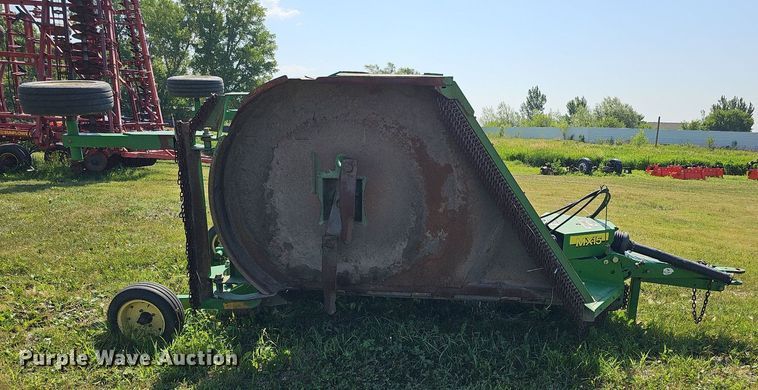 image for item DO2851 John Deere MX15 batwing rotary mower
