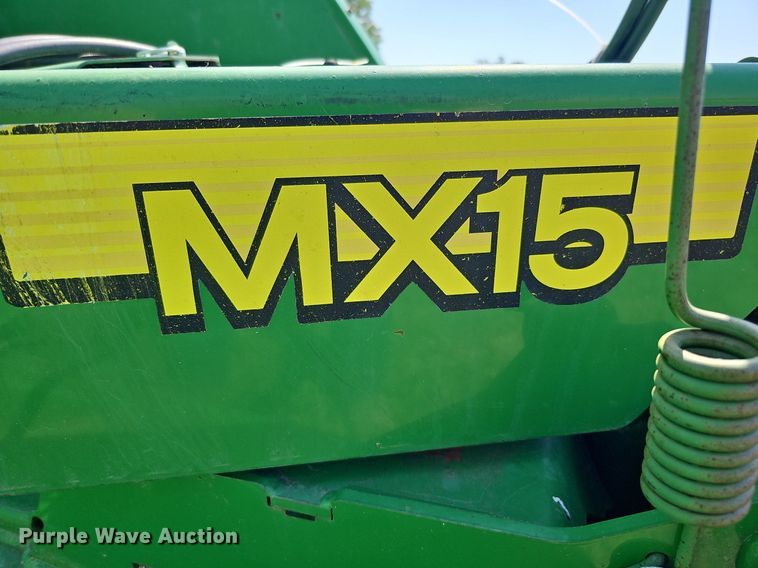 image for item DO2851 John Deere MX15 batwing rotary mower