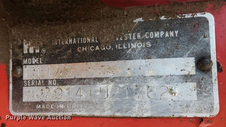 image for item DP8060 1979 International 1486  tractor