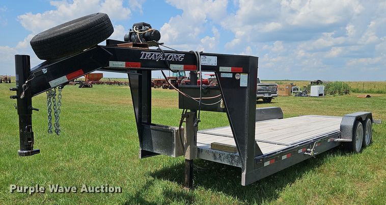 image for item DQ1772 2018 Travalong  tilt deck equipment trailer