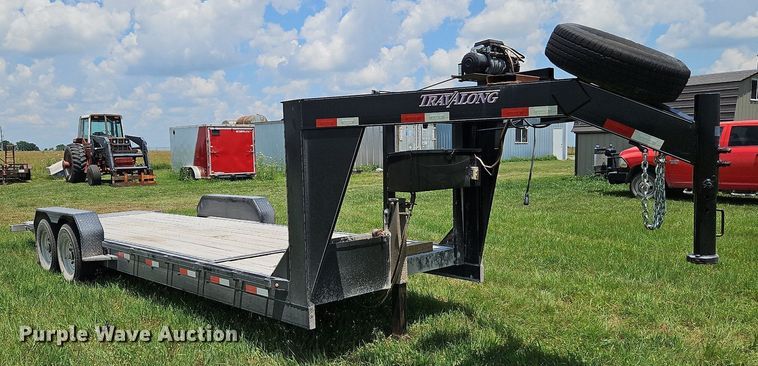 image for item DQ1772 2018 Travalong  tilt deck equipment trailer