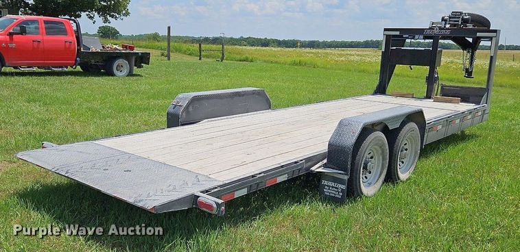 image for item DQ1772 2018 Travalong  tilt deck equipment trailer