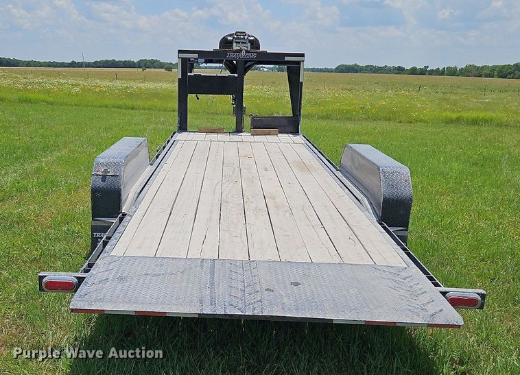 image for item DQ1772 2018 Travalong  tilt deck equipment trailer