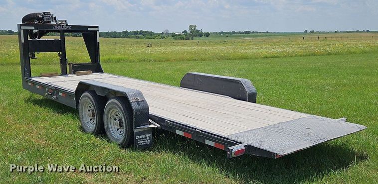 image for item DQ1772 2018 Travalong  tilt deck equipment trailer
