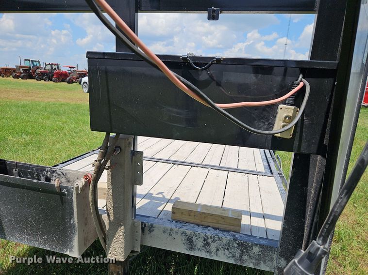 image for item DQ1772 2018 Travalong  tilt deck equipment trailer