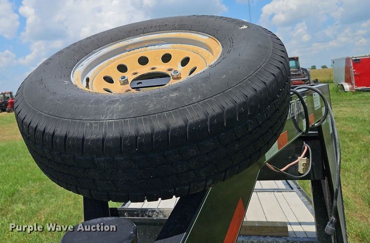 image for item DQ1772 2018 Travalong  tilt deck equipment trailer