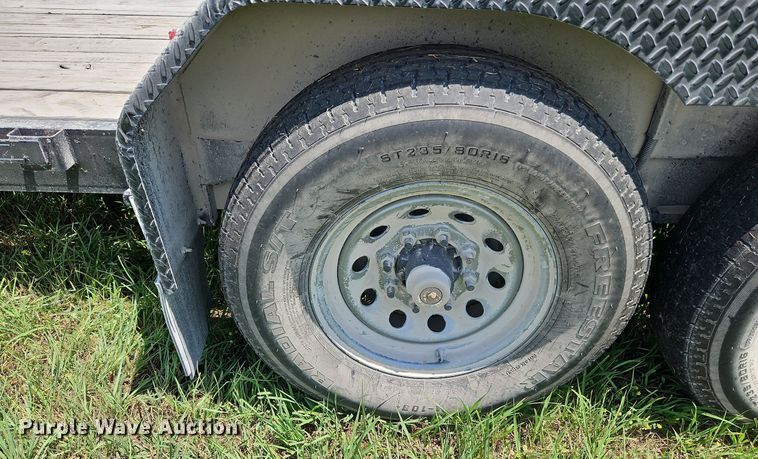 image for item DQ1772 2018 Travalong  tilt deck equipment trailer