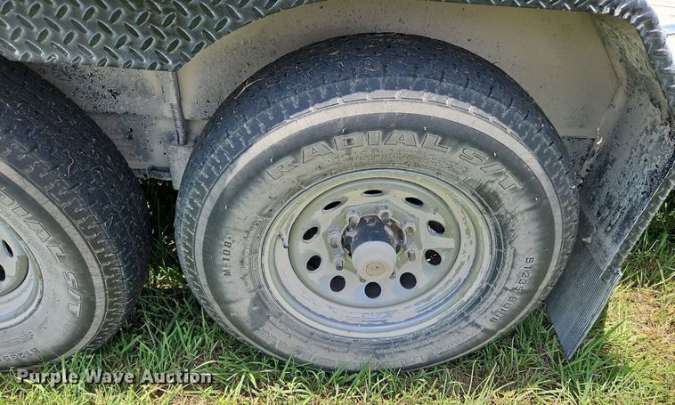 image for item DQ1772 2018 Travalong  tilt deck equipment trailer