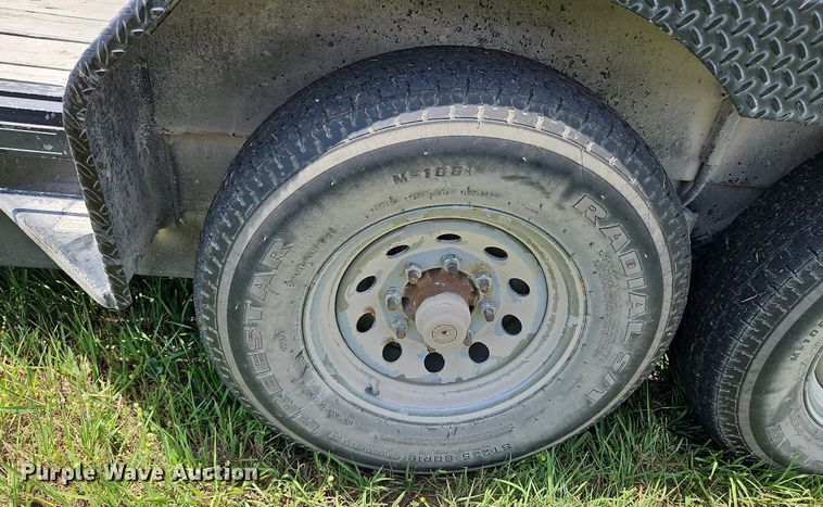 image for item DQ1772 2018 Travalong  tilt deck equipment trailer