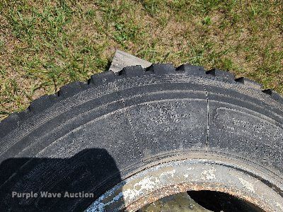 image for item DQ1773 (2) General Ameri MSL 9.00R20 tires and wheels