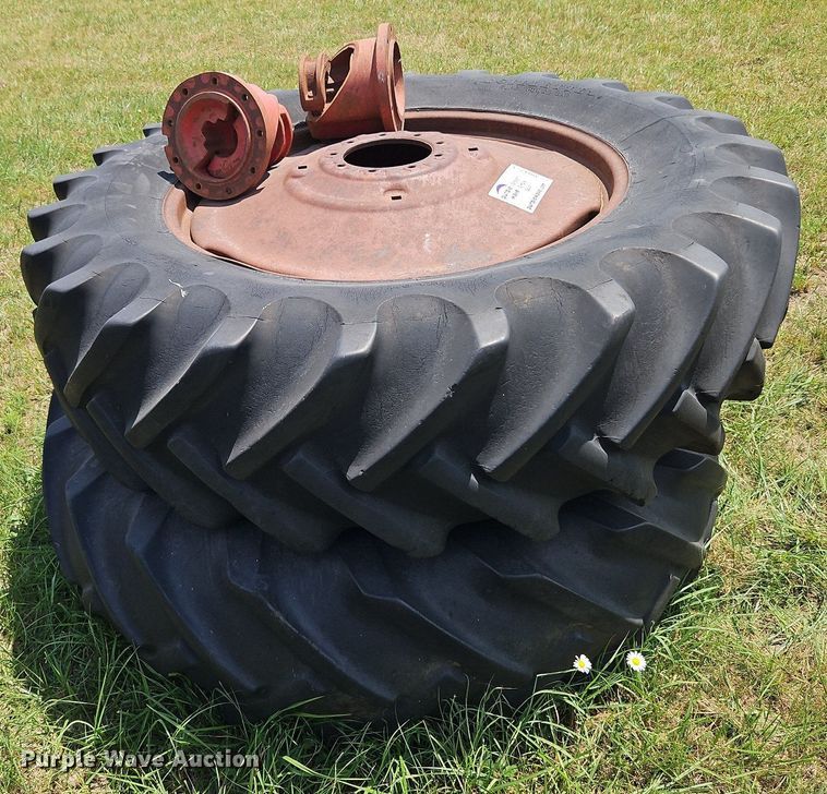 image for item DQ1774 (2) tires and wheels