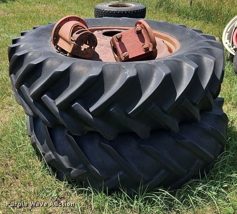 image for item DQ1774 (2) tires and wheels